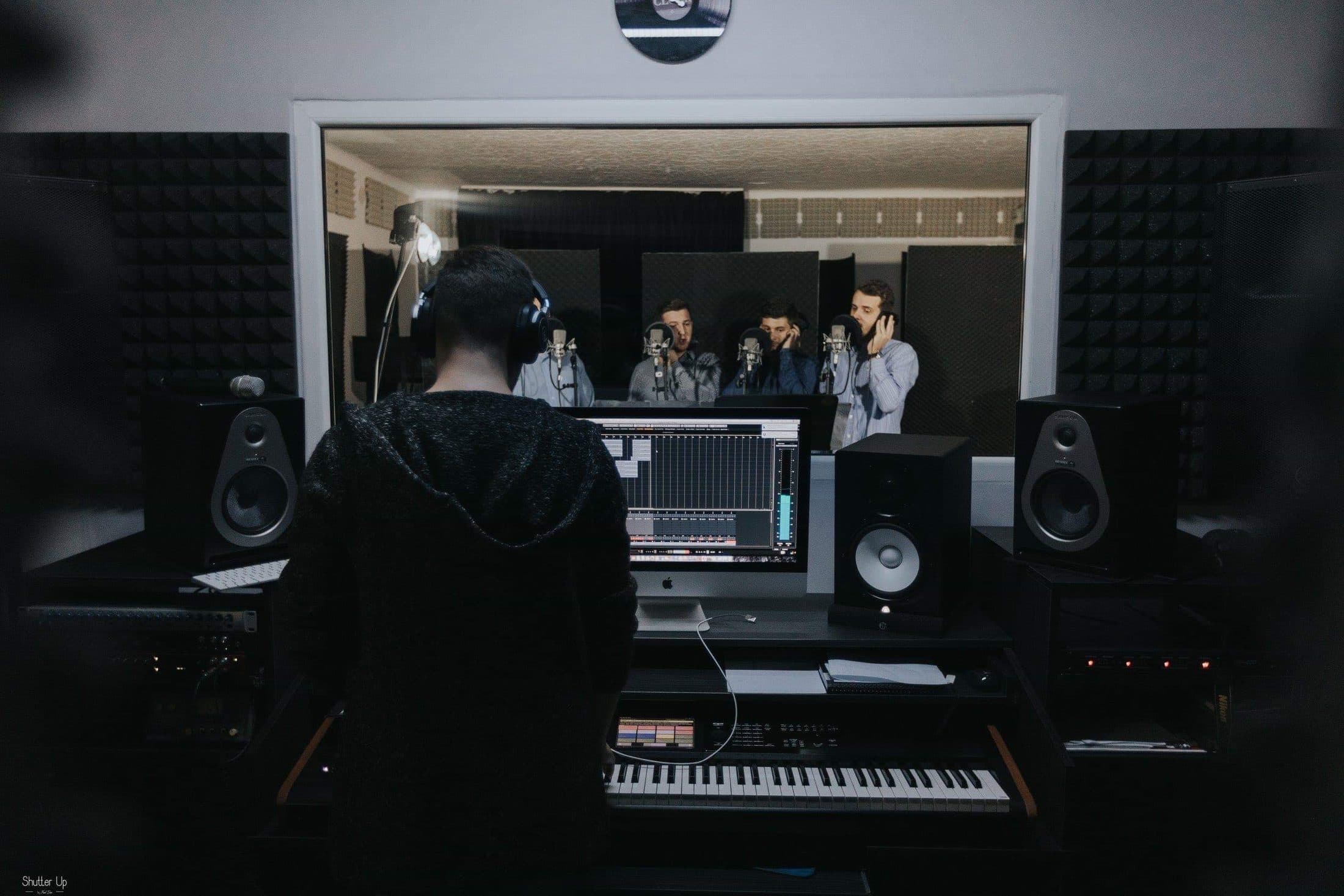 Sesiune de înregistrare la RRecords Studio